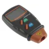 Wholesale- SDFC 1set High Quality Digital Laser Tachometer RPM Meter Non-Contact Motor Speed Gauge Revolution Spin