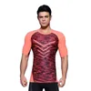 PRO sports fitness Brian tight pants male short-sleeved fitness running Training Quick Dry T-Shirt Dress Up Clothing