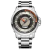 Curren Men Sports Watches Calendar Quartz Army Stainless Steel Waterproof Wristwatch Male Whole Relogio Masculino 8229260q