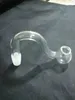 bong tubo S breve stufa di vetro accessori, Tubi unico del bruciatore a nafta di vetro Tubi di acqua di vetro tubo di olio rig fumatori con contagocce