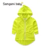 Dinosaur Coat Kids Animal Blouse Cartoon Långärmad Hoodies Ins Jacka Toppar Outwear Garment Sweatshirts Jumper Baby Kids Kläder