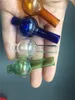 Universal Colorful glass bubble carb cap round ball dome for XL thick Quartz thermal banger Nails glass water pipes, dab oil rigs