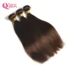 # 4 kleur ombre braziliaanse steil haar bundels Ombre Menselijk Hair Extensions Weave Braziliaanse Virgin Menselijk Haar 3 Bundels Gratis Verzending