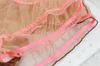 Sexy schattig holle mesh comfortabel ademend lage taille slips slipje verleiding perspectief ondergoed Knickers one size