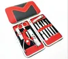 10 Pcs/Set Professional Nail Cuticle Clippers Pedicure Manicure Cleaner Grooming Kit Case Tool Home Essential High Quality