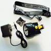 헤드 램프 KL3LM BIRGHT 휴대용 야외 모험 무선 무선 LED 마이닝 헤드 램 헌팅 캡 라이트