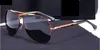 2017 male women's high-end sunglasses drive sunglasses with the new metal sports driver mirror 8755