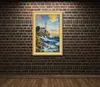 The Lighthouse Sea Scenery Europe Style Cross Stitch Stitlework Set Kit Kit dipinti conti stampati su tela DMC 14C221T