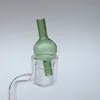 Najnowsza czapka Carb dla XL Quartz Banger Banger Grube Pyrex Kolorowe szklane rury wodne z OD 25mm Universal Ball Style