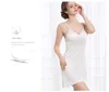 Hele vrouwen volle slips echte zijde sexy slip Solid V Deep Neck Anti-geleide gewatteerde beha Slips Nieuw ondergoed comfortabele slaap Dre275p