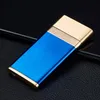 Nouveau briquet de charge en métal rechargeable USB rechargeable USB briquets briquet encendedor isqueiro