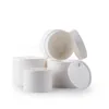 20 stks / partij 30G PP Plastic Glanzende witte crème masker potten lege cosmetische verpakking containers groothandel pj1