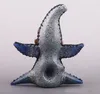 Amazing Design Glass Pipe Starfish Eating Worm Outlook Style For Smoking Handmade Pipes Glass Bong