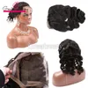 Handgebundenes 360-Grad-Frontal, 2242 Zoll, Schweizer Spitze, brasilianisches Haar, Greatremy, unverarbeitetes Echthaar, lose Welle, volles Spitzenband-Frontal mit Babyhaar