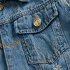 Atacado- 2016 New Men's Jean Jean Vest Light Color Color Waistcoat Homens Slim Fit Mangas Sem Mangas Moda Nova Marca Jeans Coletes Z2311