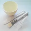 Elitzia ETBWP002 DIY Mask Bowl Set Four Piece Silicone Mask Bowl Stick Brush Homemade Mask Tool 3 Color 2 Size Options