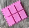 8*5.5*2.5cm square Silicone Baking Mould Cake Pan Molds Handmade Biscuit Soap mold KD18