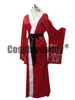 Black Butler Ciel Phantomhive Alois Try Red Kimono Cosplay Kostuum F008