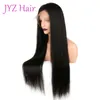 glueless full lace wigs Silt Straight Brazilian Malaysian Peruian Indian Virgin Hair Full Lace Front Human Hair Wigs Lace Wigs7838420657