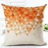 decorative pillows case for couch chair sofa black geometrico cushion cover red dots star almofada cross cojines colorful decor