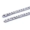 6mm Figaro Chain Men Jewelry 100% Stainless Steel Necklace for Man 18-36 Inches Waterproof