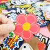 Diy 衣料用パッチ鉄刺繍パッチアップリケアイアンでパッチ縫製アクセサリーバッジステッカー衣類バッグ 50 個