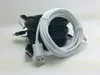 1m 1.5m 2M 3M 2.0A OD3.5 Micro USB Datum Charger Sync-kabel voor Smart Phone Black White 100pcs / lot