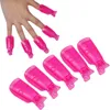 Nail Manicure Set Wholesale- Acrylic Art Soak Off Clip Cap Plastic UV Gel Degreaser Polish Smart Remover Wrap Tools Kit 10pcs