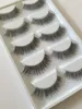 Cross Messy False Eyelash 5 Pairs Natural Long Thin Fake Eyelashes Makeup Tools Accessories for Woman Lady