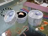 colore della miscela Portagioie anello arco rotondo bellissimi anelli orecchini piccoli contenitori di gioielli scatole di imballaggio di gioielli in alta qualità 5,5 * 3,5 cm