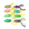 8colors Simulation Ray Frog Artificial Lure For Freshwater Fishing 13.5g 6cm Topwater Soft Bass Pesca Baits