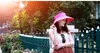 새로운 패션 접이식 태양 모자 여성 레이디 롤 비치 휴가 모자 넓은 고리 모자 모자 모자 가기 태양 모자