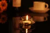 Free Shipping Transparent Floating Glass Candle Holder Wedding Home Table Decorative With One Candle Romantic Dinner