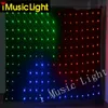 P18 3Mx4M LED Tissu Vidéo DJ Vision Rideau DMX LED Vision Rideau Affichage Flexible LED Vidéo Rideau LED DJ Scène Backdrops180e