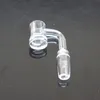 Banger Kaseler Nargile 4mm Kalın 10mm 14mm 18mm Erkek Kadın Ortak Saf Kuvars Buzlu Kulübü Dab Rig Cam Bong