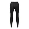 Wholesale-Men Compression Pants Black White sports basketball gym bodybuilding joggers Skinny Stretchy Long Trousers Tight Inner Leggings