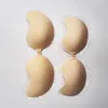 Beige/black Push Up LIFT Self-Adhesive Silicone Closure Backless Strapless Invisible Bra(OPP bag)