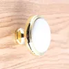 36mm modern simple white gold TV cabinet drawer knobs pulls white ceramic dresser kitche cupboard door handles knob