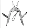 Portable Mini outdoor survival tool pocket Multi-function folded Pliers stainless steel hand tool screwdriver garden camping hiking gadgets