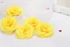 Högkvalitativ 8cm Artificiell Silk Rose Flower Head for Wedding Home Decoration R FH91702