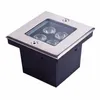 4W LED Underground Light Square LED Buried Lights IP65 Utomhus Ljus Vattentät DC 12V Underground Belysning AC85-265V