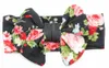 14 Color Big Bow Belt Children Imprimer Kids Baby Flower Bandbands 2019 New Bohemian Hair Accessories Head Wrap Girls Childrens7520006