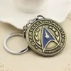 Hurtownie Urok Europejski Styl 20 Sztuk Classic Star Trek Keychain Command Logo Wisiorek Breloczek Dla Mężczyzn i Kobiet Freeshipping