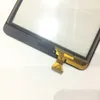 for Samsung Galaxy Tab E 8.0 T377 T375 Digitizer with Preattached Adhesive No Speaker Hole Black White