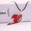 Hoge kwaliteit Fairy Tail of the Association Logoy Alloy Necklace WFN509 (met ketting) Mix Bestel 20 stuks veel