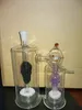 Twins conjoined pots , Oil Burner Glass Pipes Water Pipes Glass Pipe Oil Rigs Smoking with Dropper Glass Bongs Accesso