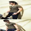 1PCS free shipping army military slim fit air forceT-shirt, New Men's Casual V Neck T-Shirts Tee Shirts Slim Fit Tops Short Sleeve T Shirt