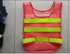 Safety Clothing Reflective Vest Hollow grid vest high visibility Warning safety working Construction Traffic vest KKA1464