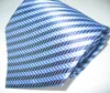 Мужская шелковая галстука шелковая галстука полоса простые сплошной цветной галстуки галстука 100 шт. / Лот # 1312