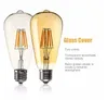 Super Bright E27 Led Filament Bulbs Light 360 Angle st64 Led Lights Edison Lamp 4W/6W/8W 110-240V 6pcs